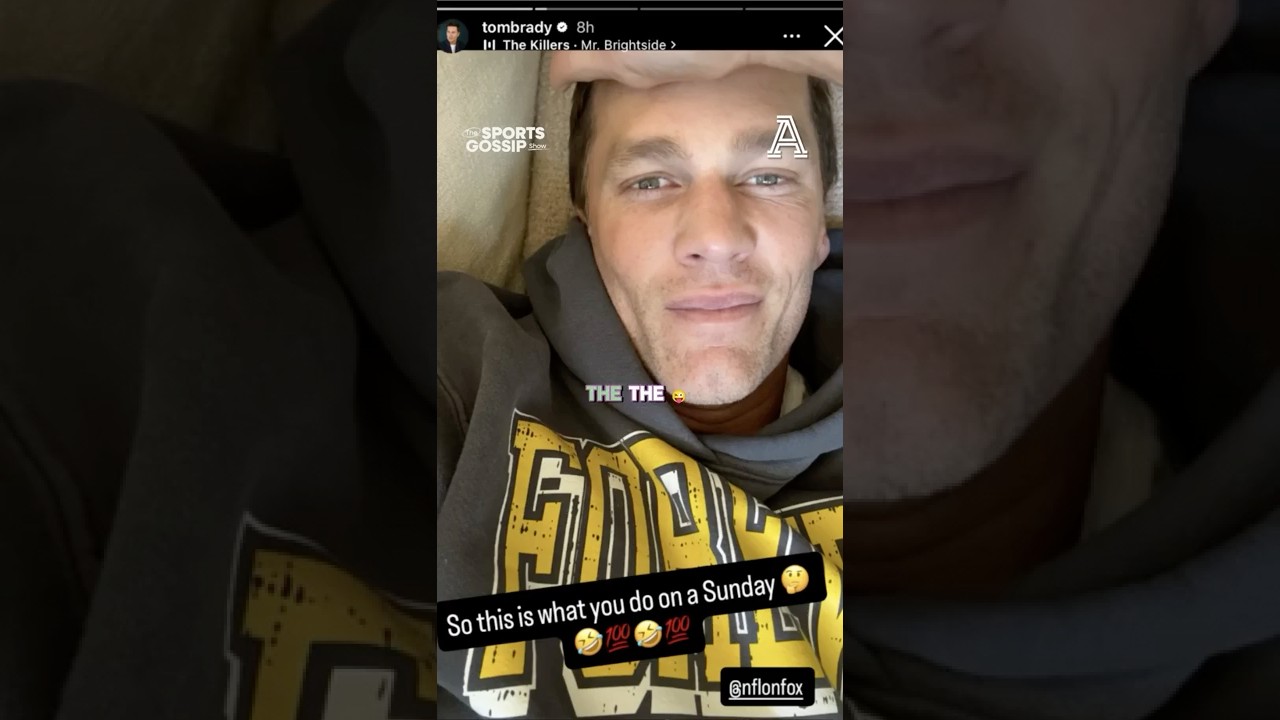 Thanks to everyone who thought of us when they saw Tom Brady's Instagram Stories...