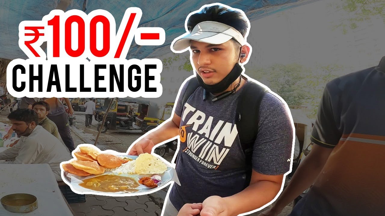 Living On ₹100/- Food Challenge | Pramod Rawat