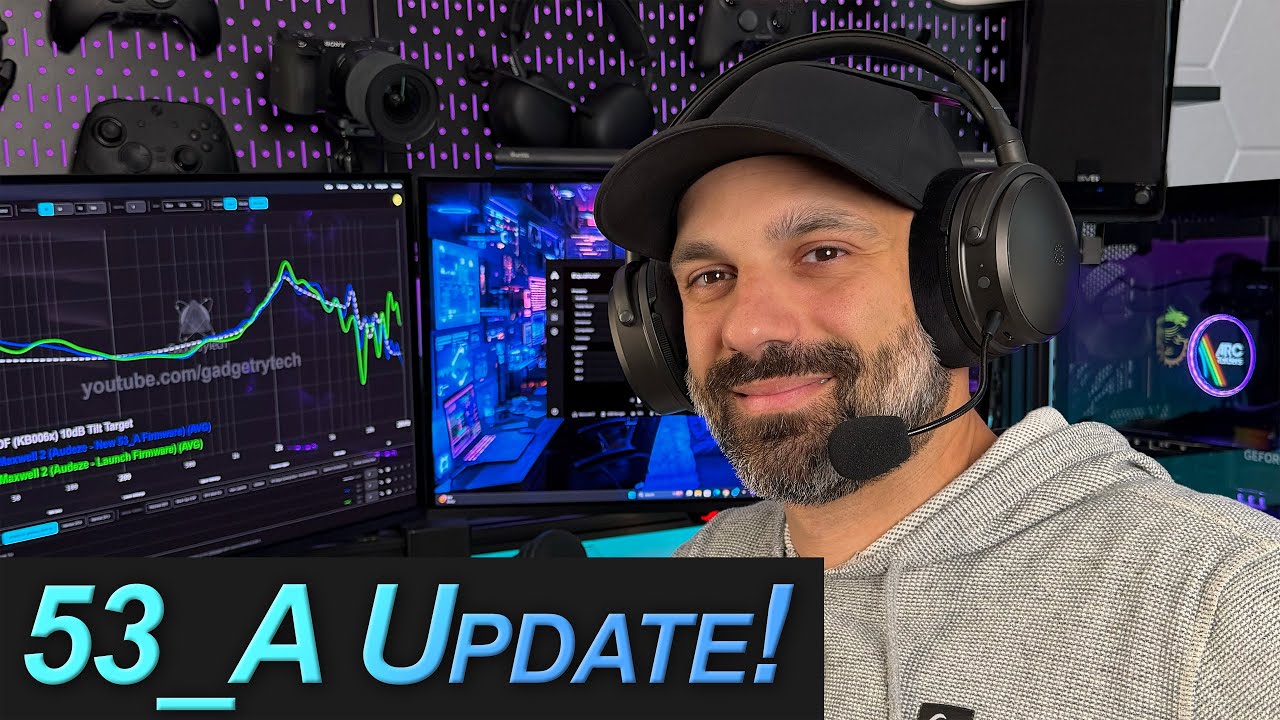 Audeze Maxwell 2 Updates - New 53_A Firmware, Pads, and More!