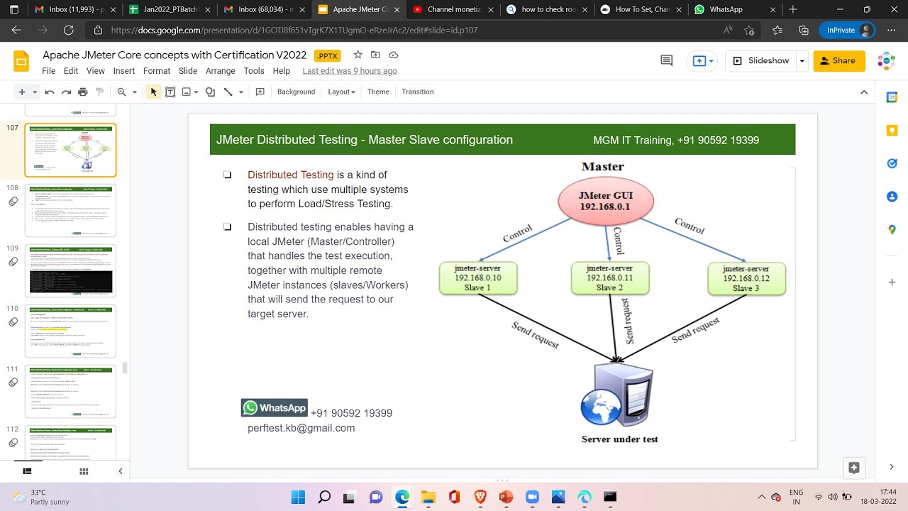 PerformanceTesting-March18-JMeter Distributed Testing, Master Slave (ControllerWorker)Configuration