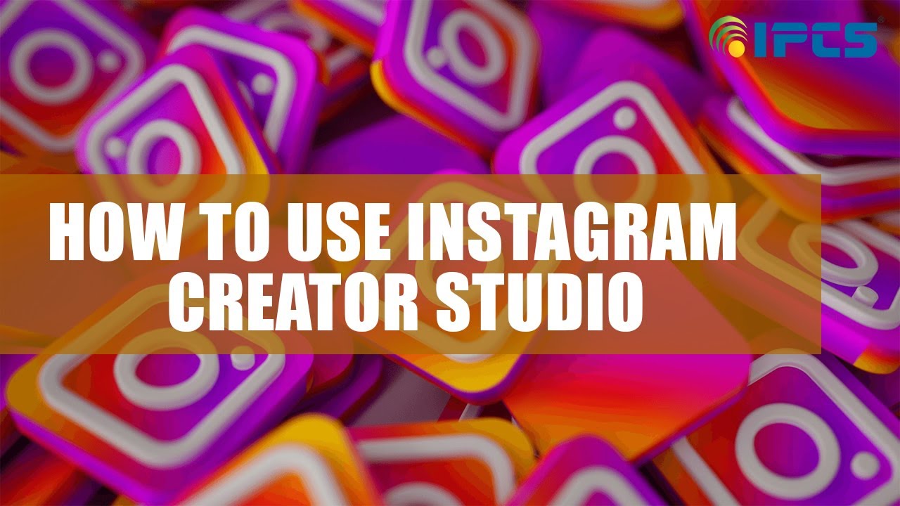 How do I use Facebook creator studio for Instagram?