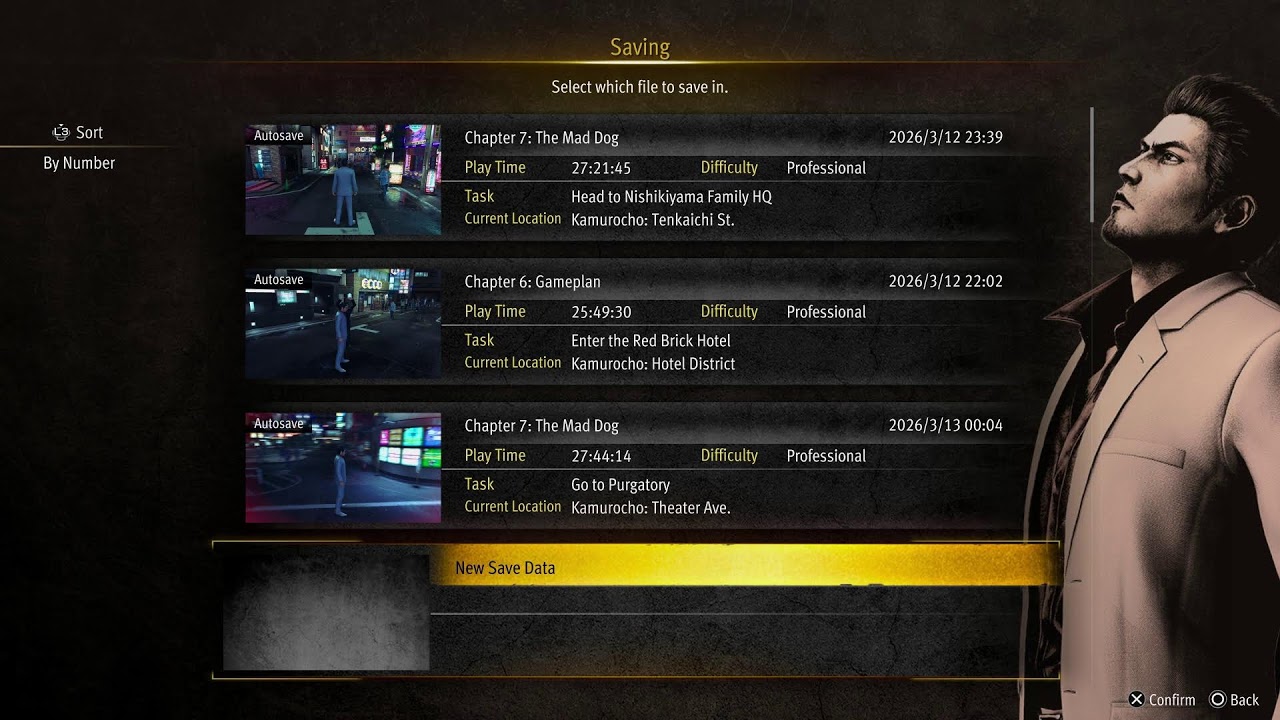 Playing Yakuza Kiwami 3