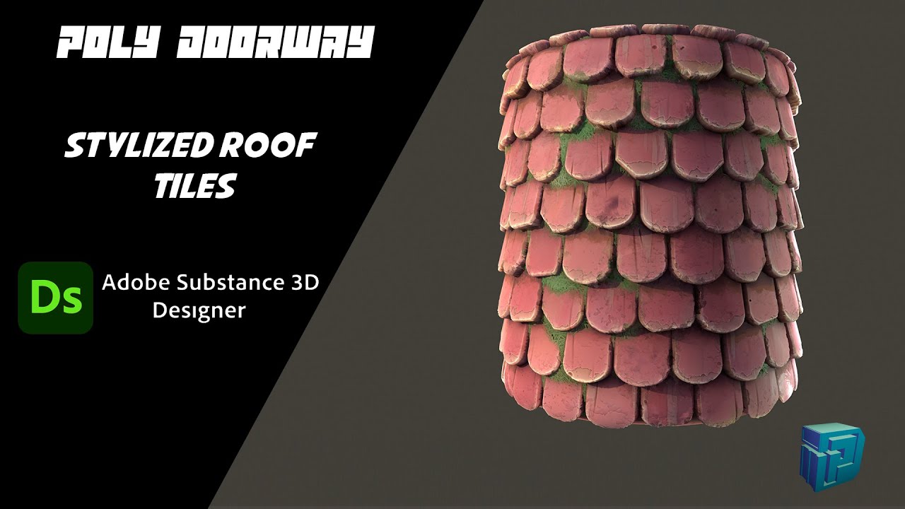 Stylized Roof Tiles - Substance 3D Designer