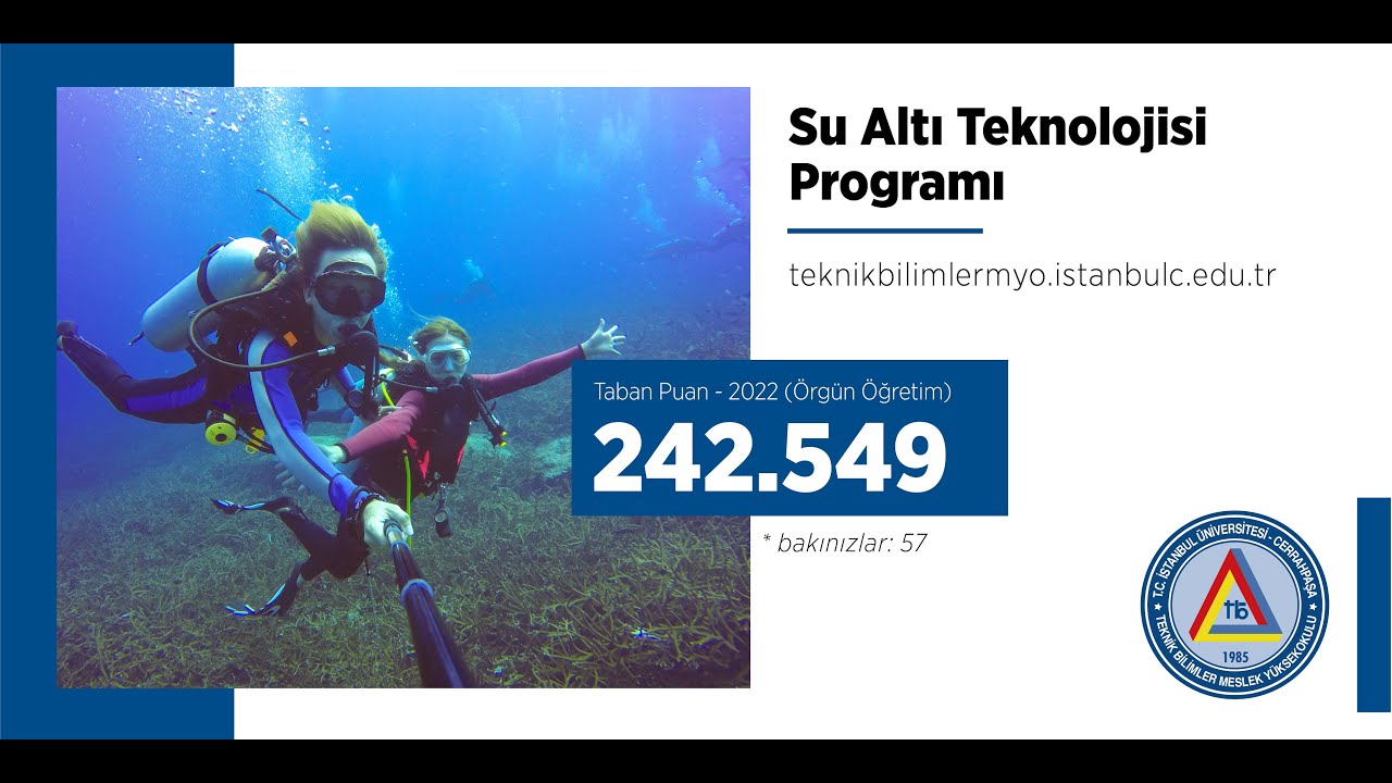 İÜC TBMYO Su Altı Teknolojisi Programı