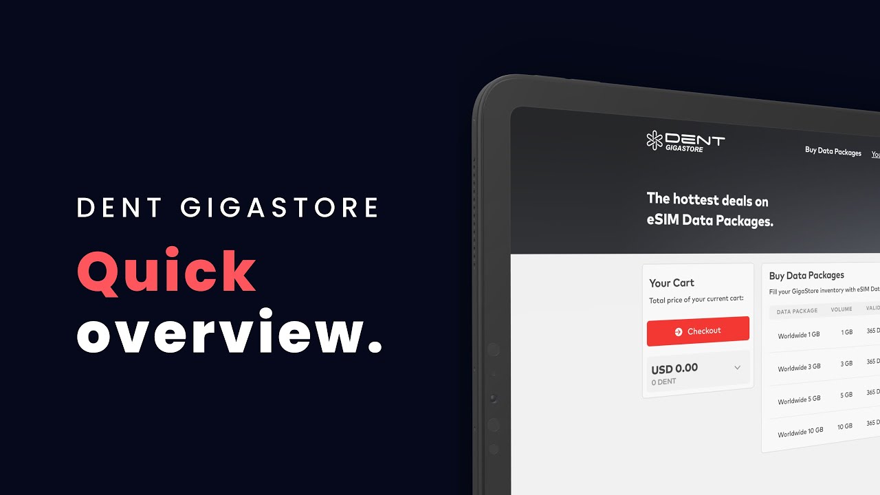 DENT Gigastore &ndash; Quick Overview