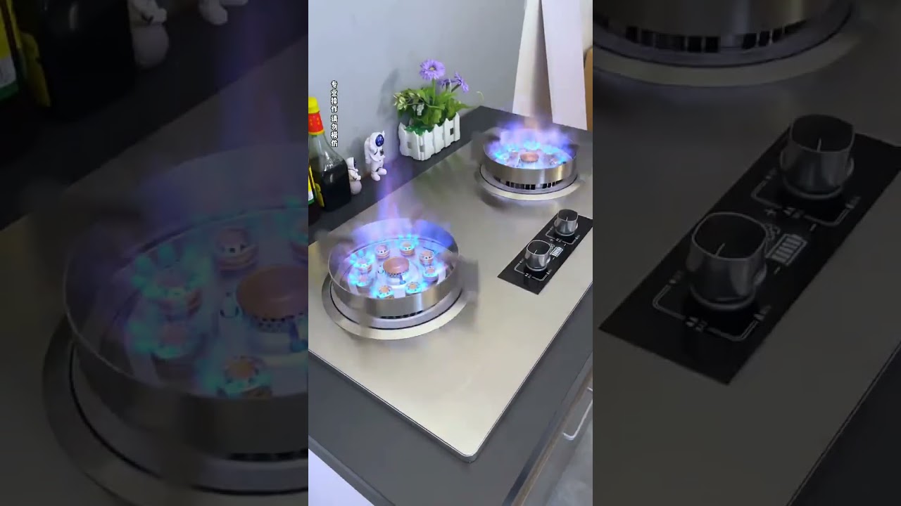 Amazing Stove Reviews Part  Kitchen Appliances Gas Stove #shorts #shortfeed #High-fire stove