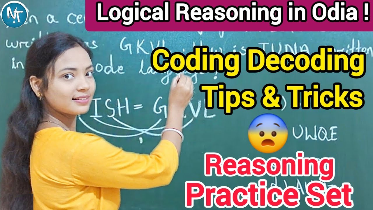 Coding Decoding Reasoning Tricks in Odia ll Reasoning practice questions for all exams ll NIRVANA