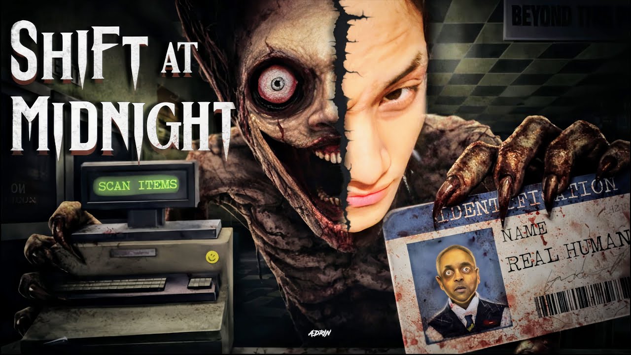 [ SHIFT AT MIDNIGHT ] Not All Are Humans horror Live Gameplay - [ HINDI ] - 🟥