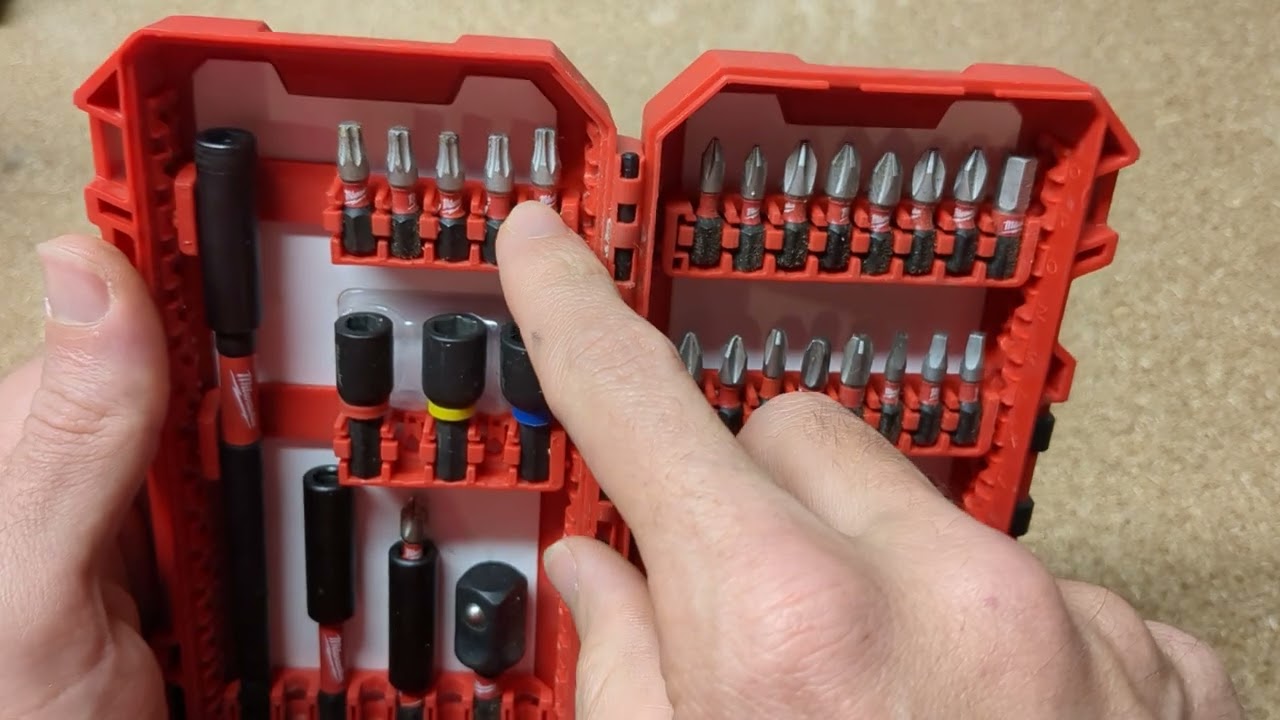 Best Most Versatile bit set for Impact Driver - Milwaukee