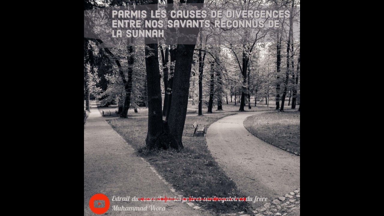 Parmis les causes de divergences entre nos Savants reconnus de la Sunnah - Muhammad Wora