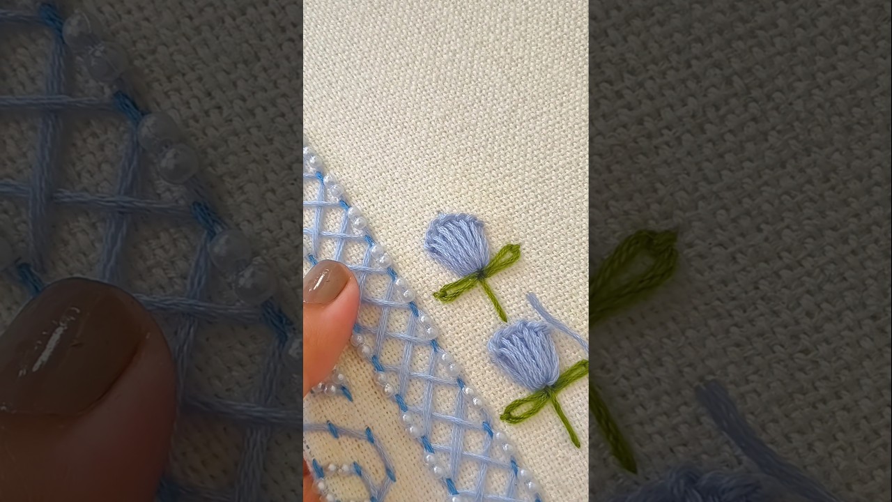 unique embroidery design 😍🪡 #embrodering #embroidery #design #reels #shorts #trendingvideo