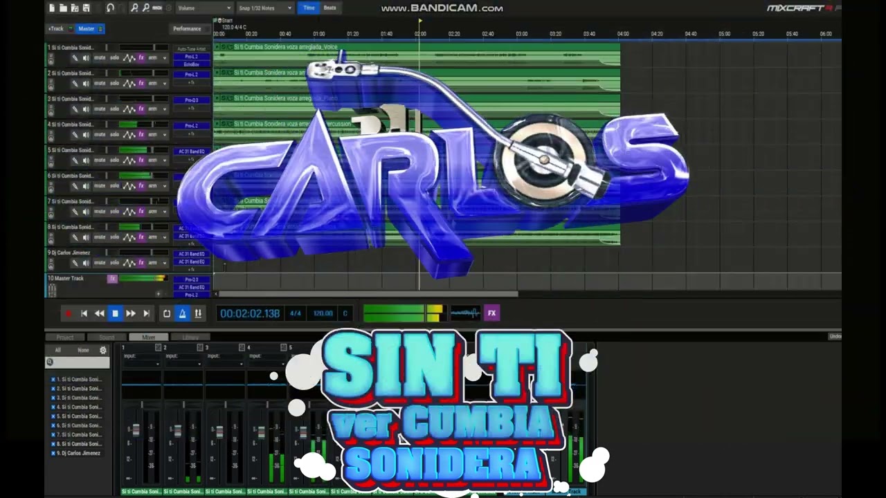 Sin ti Ver Cumbia Sonidera