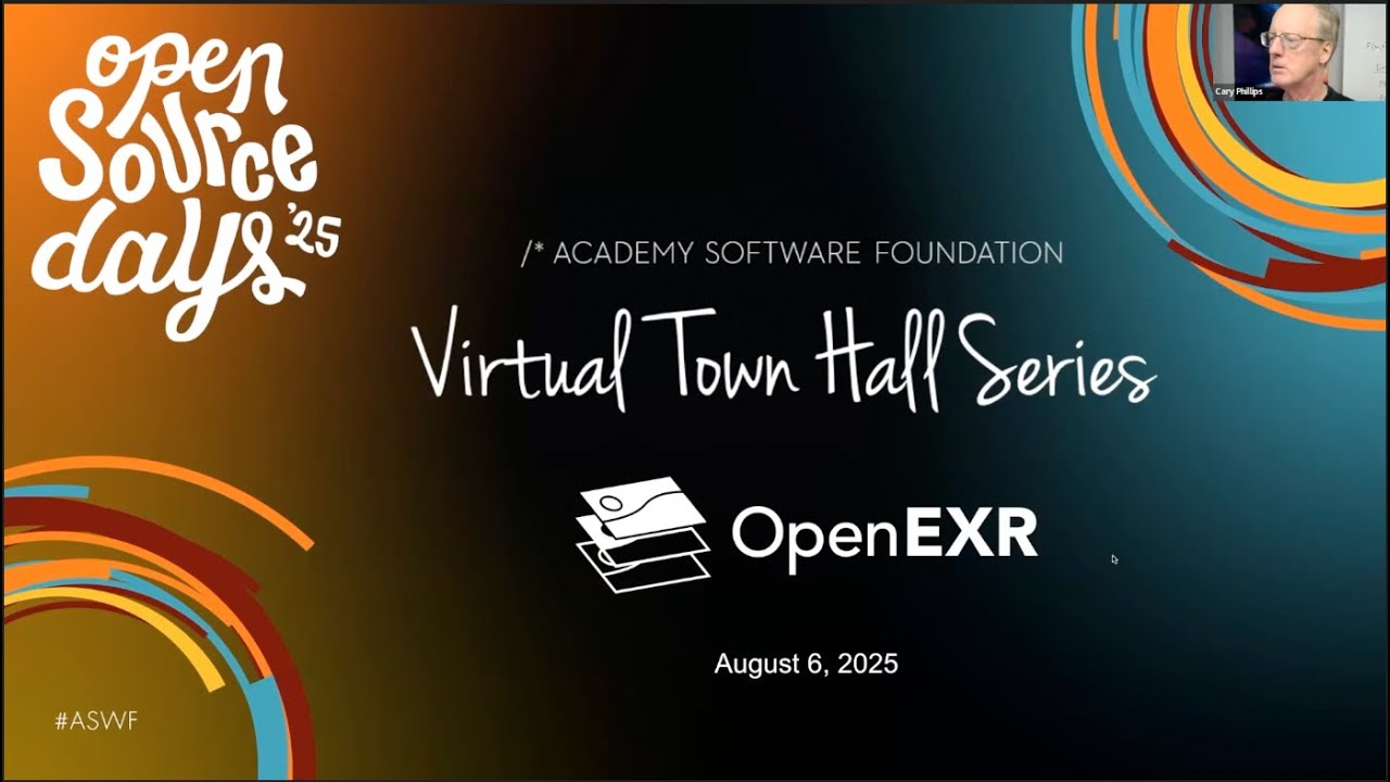OpenEXR Virtual Town Hall 2025