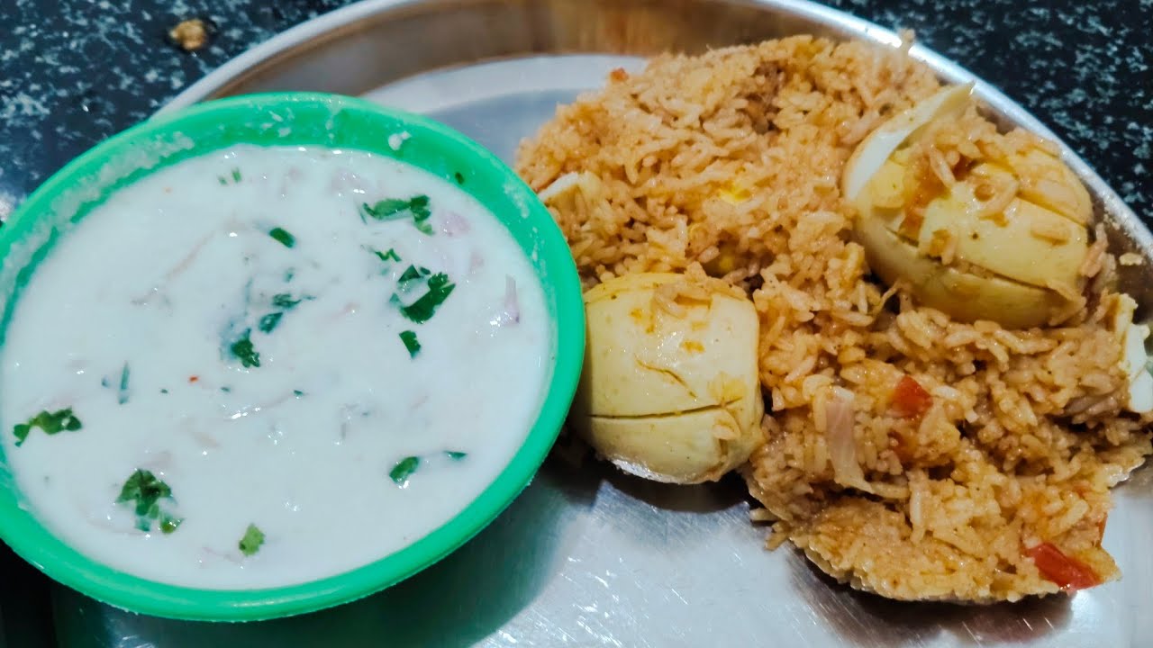 Egg biriyani in kannada / ಮೊಟ್ಟೆ ಬಿರಿಯಾನಿ 😋