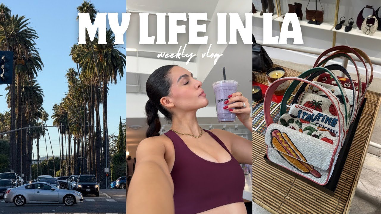 MI VIDA EN LOS ANGELES | workout con urban decay, favoritos de sprouts, shopping, vlog semanal 