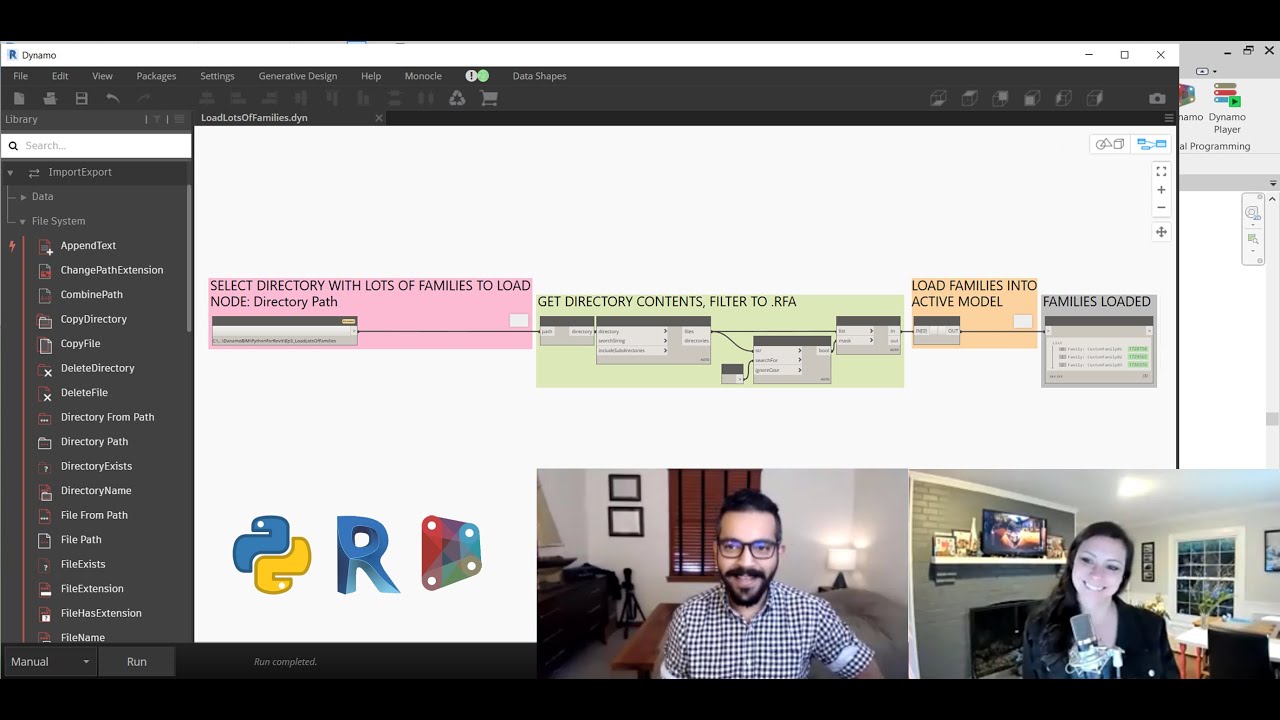 Python Tools for Revit - Ep003 - Load Lots of Families