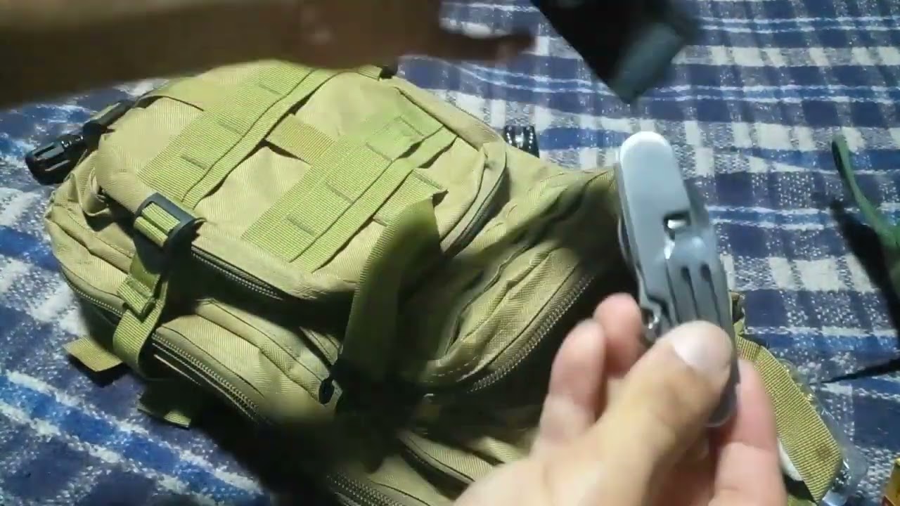 mochila tactica de supervivencia 24 horas