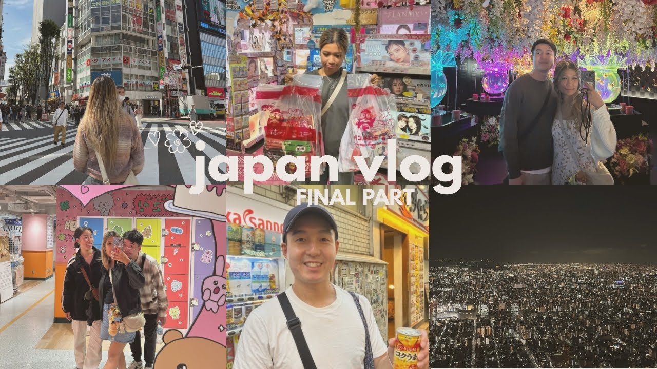 japan series ☆彡back to tokyo, date night and last minute shopping 