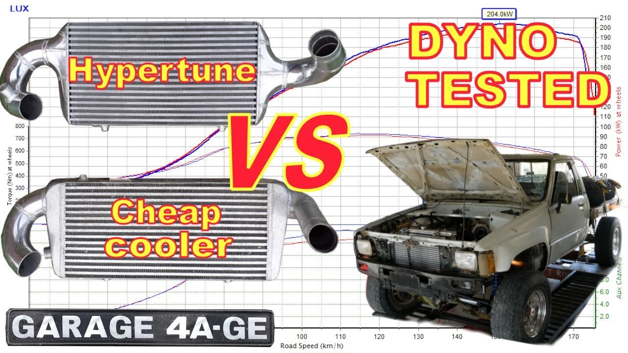 Cheap intercooler vs Hypertune - 4age turbo Hilux