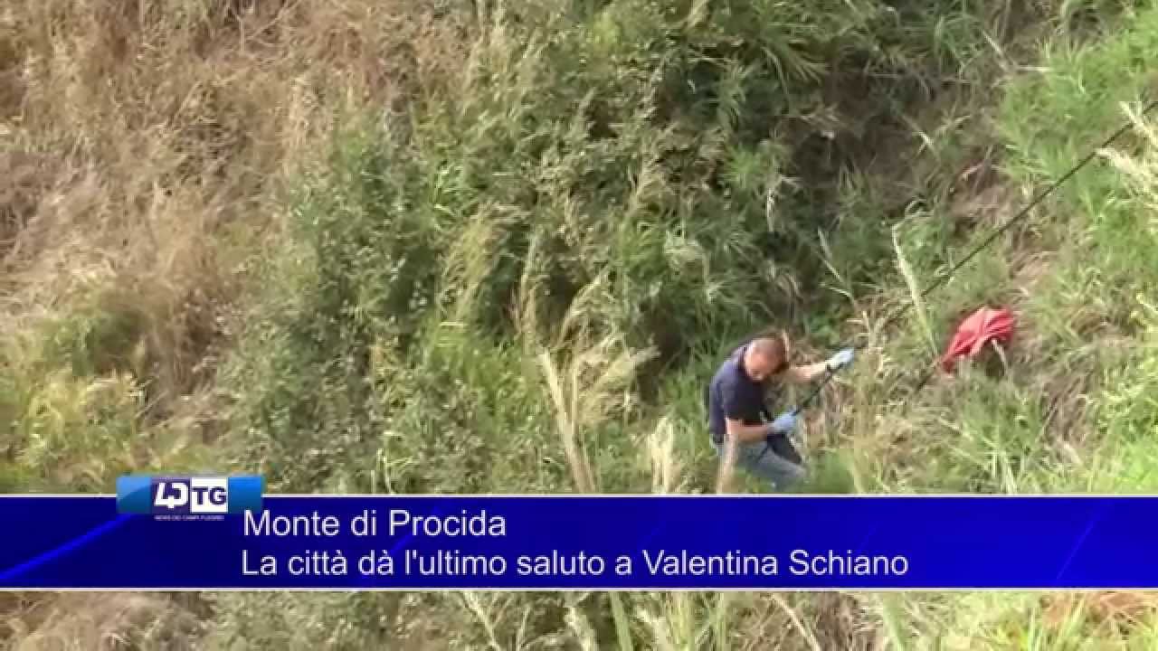 MONTE DI PROCIDA - LA CITTA' DA' L'ULTIMO SALUTO A VALENTINA SCHIANO