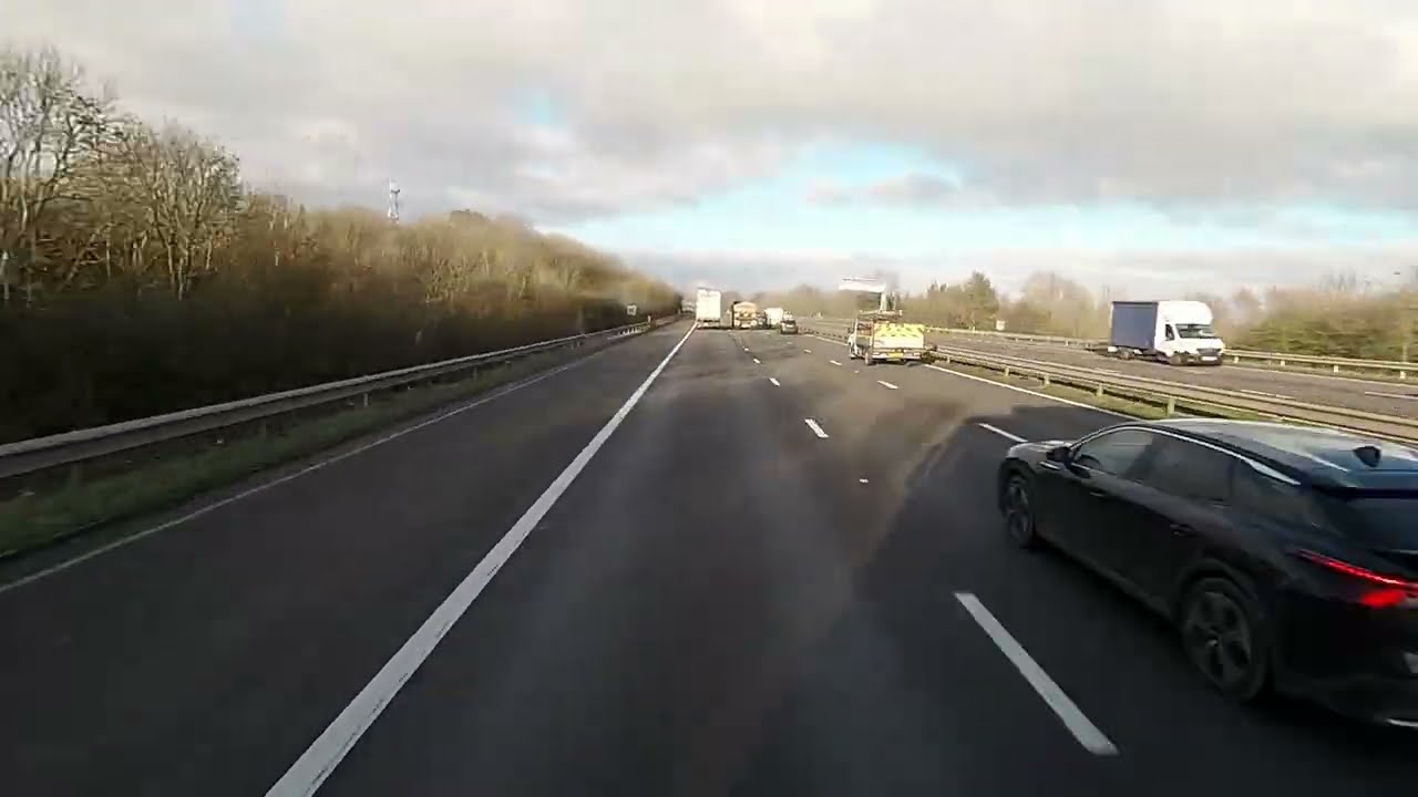 Road Trip Rugby to Tibshelf Services on 4/2/2026