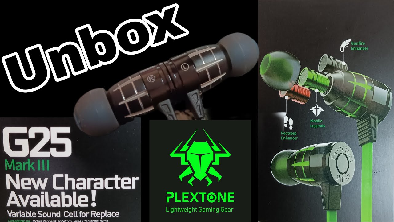 Plextone G25 Mark III Preview + Unbox