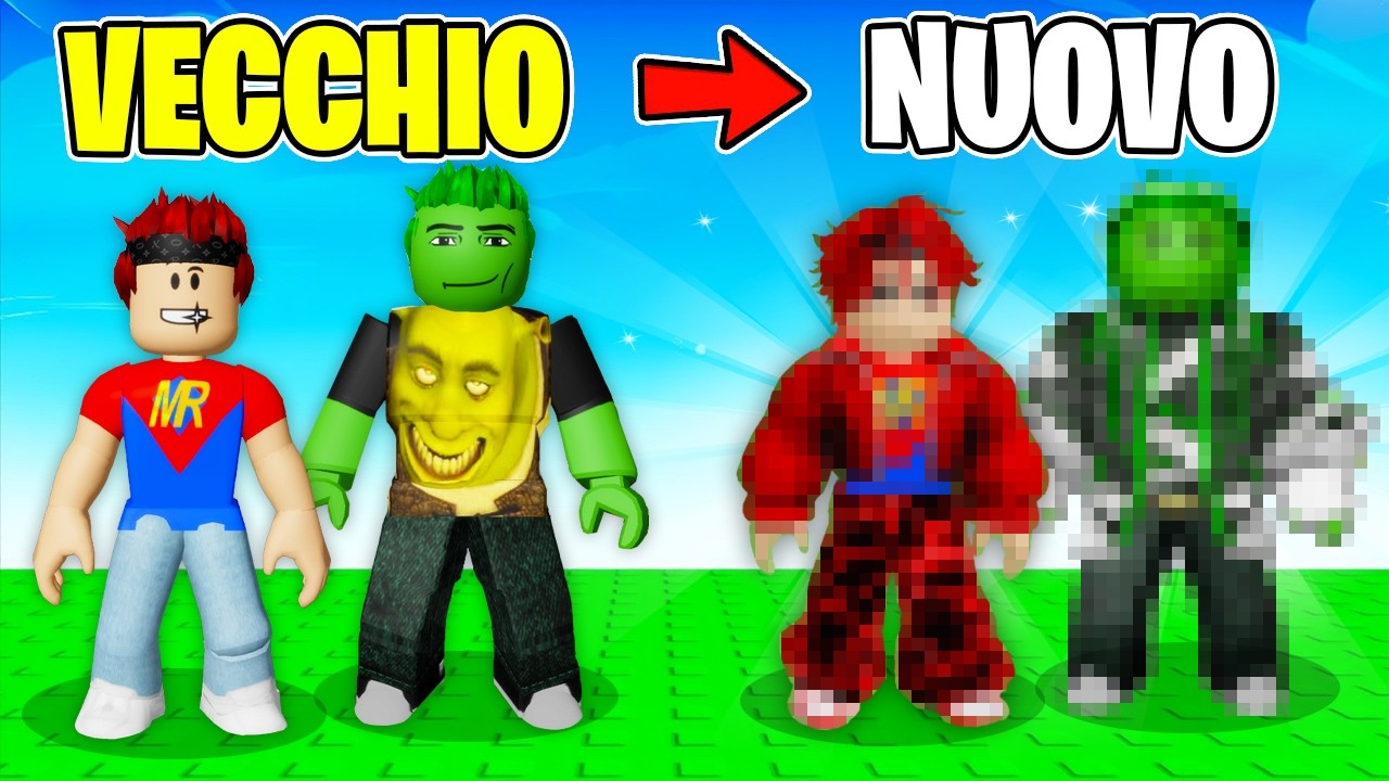 Abbiamo CAMBIATO i NOSTRI AVATAR di ROBLOX per SEMPRE..