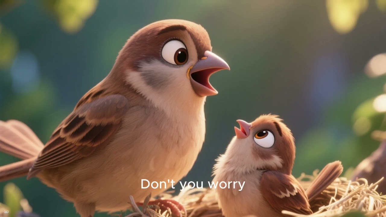 Pip the Sparrow | Bible Story for Kids About Trusting God | Matthew 6:26