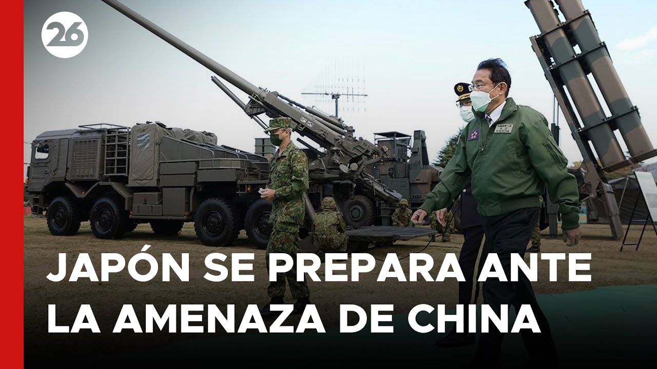 🚨 TENSIÓN EN ASIA | Japón se reequipa ante la amenaza de China