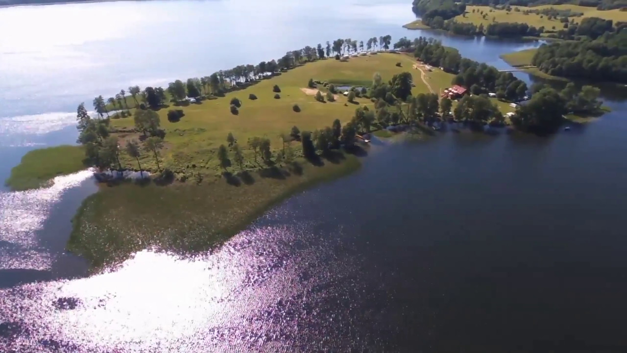 Jezioro Lubie - Pomorze, Polska | Parrot Bebop 2 Drone