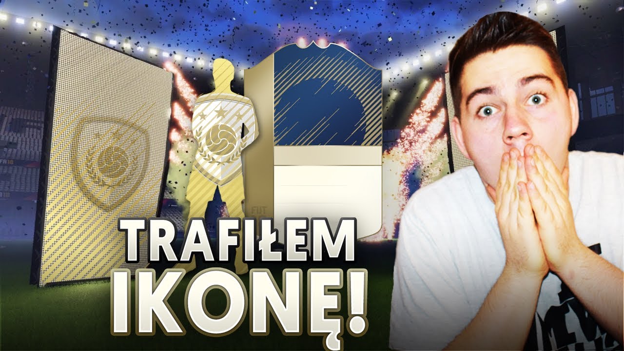 TRAFIŁEM IKONĘ!!! OMG!! NAJLEPSZY PACK OPENING | FIFA 18