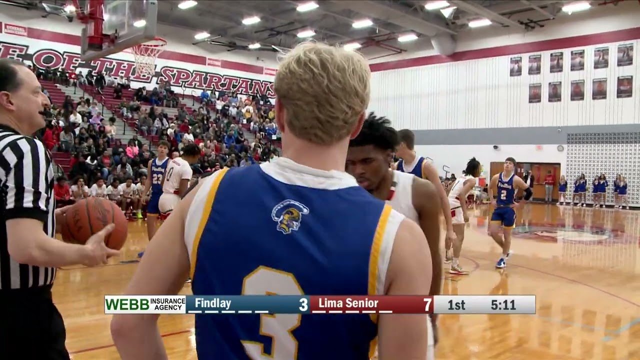 Findlay vs Lima Senior Boys Basketball 1-13-2022