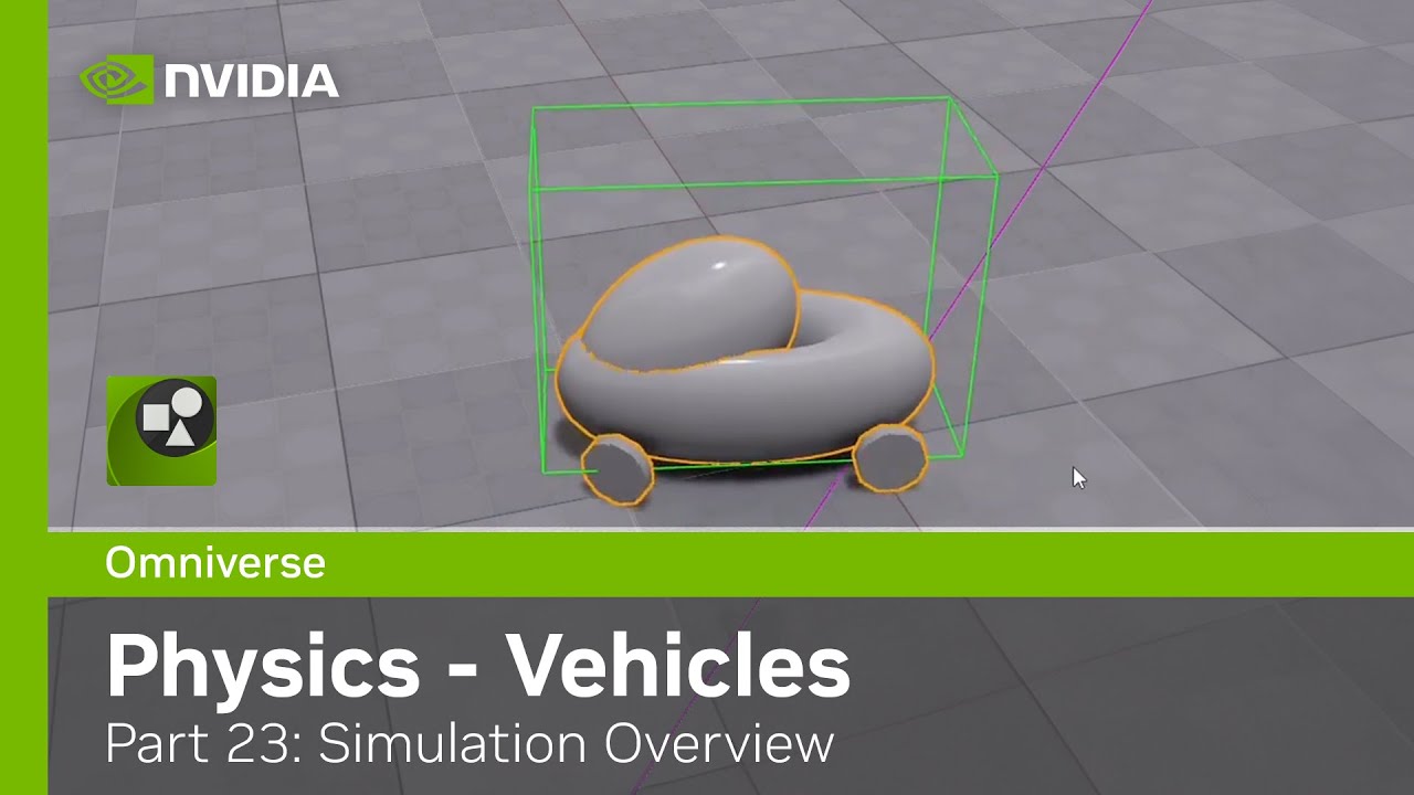 Omniverse Physics Extension - Kit104 - Part 23: Vehicles