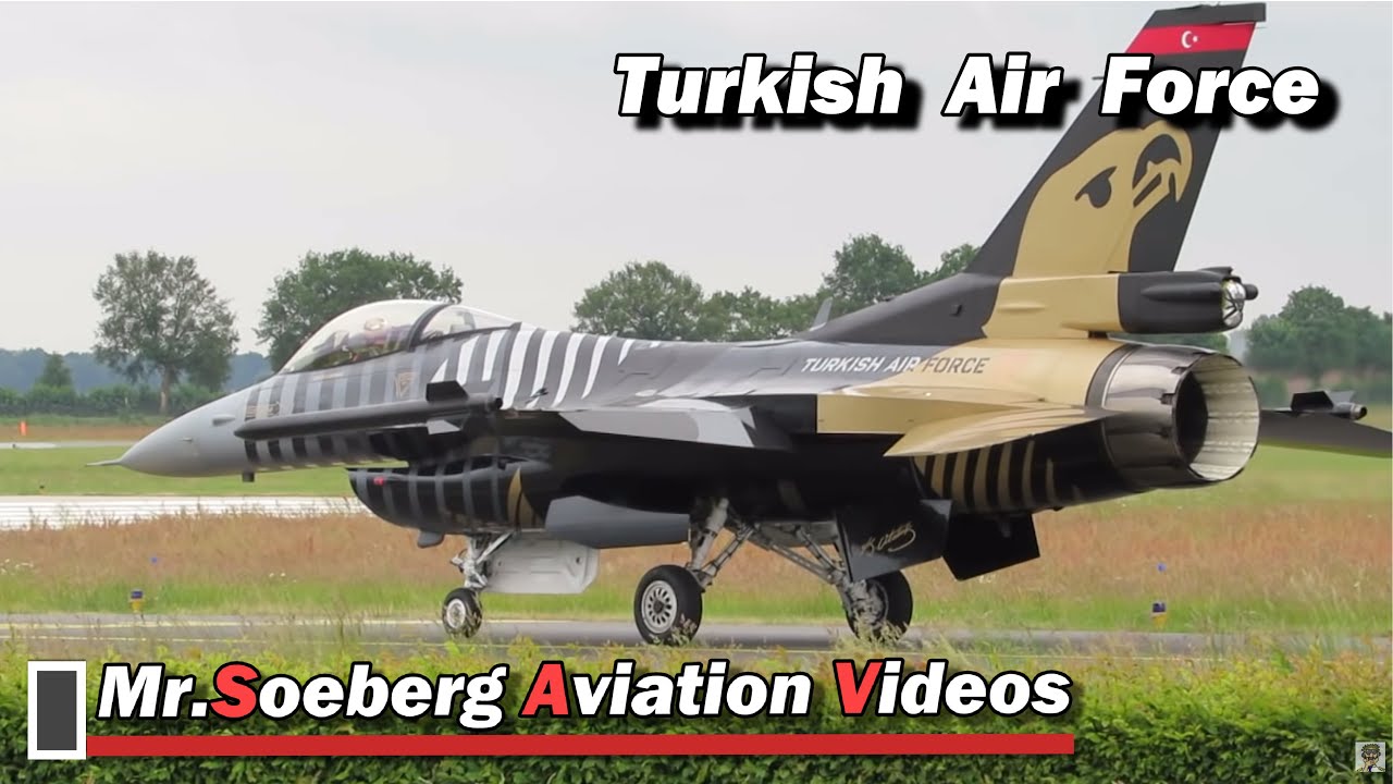 F16 SoloTurk Demoflight; Volkel Airshow 2013;