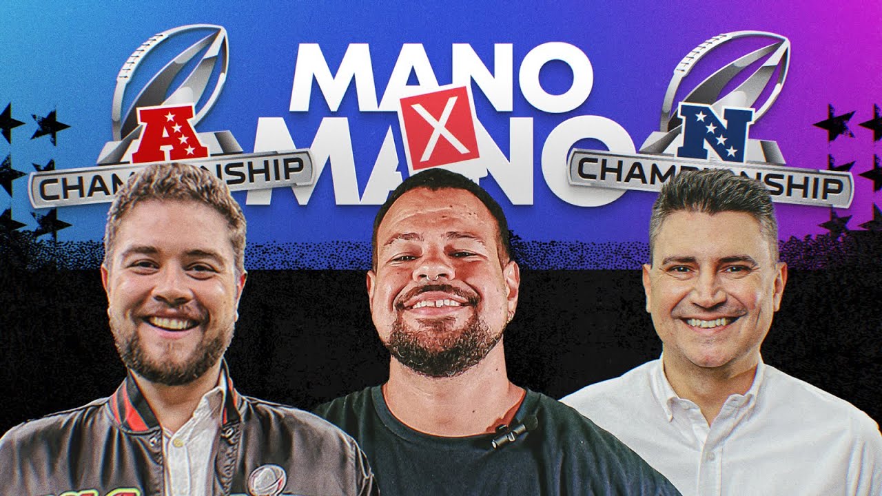 MANO A MANO - FINAIS DE CONFERÊNCIA (AFC E NFC) | RESENHA NFL 2025 - PLAYOFFS