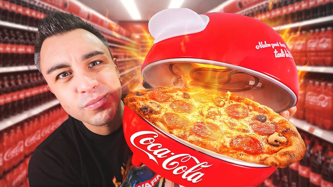 JE TESTE LA MACHINE À PIZZA COCA COLA !