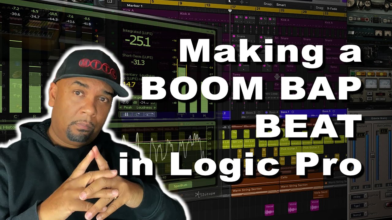 Как сделать бит Boom Bap в Logic Pro: пошаговое руководство!