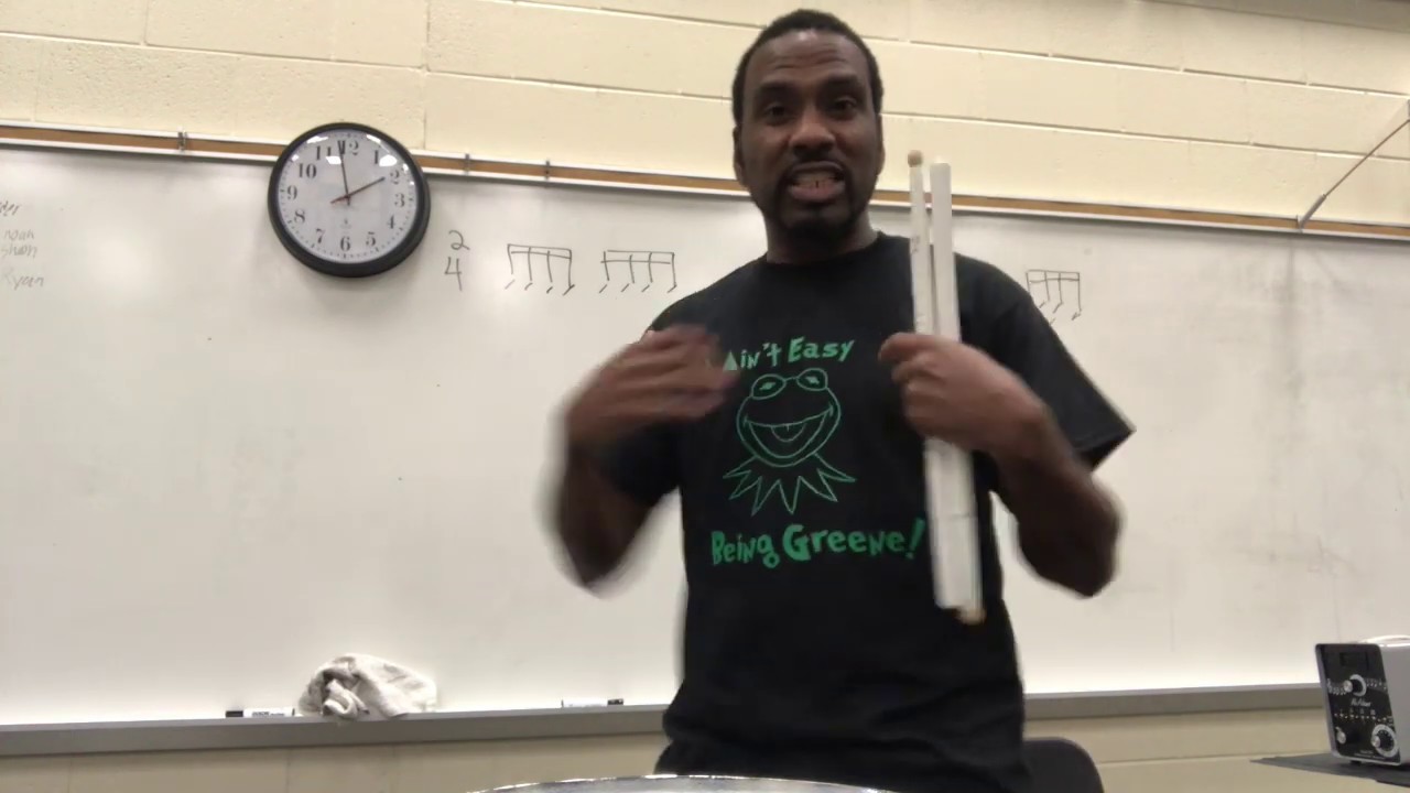 Day 27 of 31 Snare Drum Rudiments inverted Flam Taps