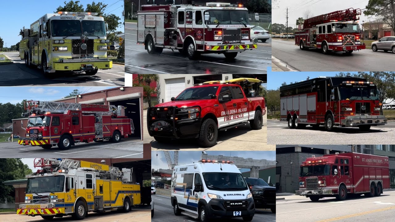 Panhandle Fire Responses Compilation #1