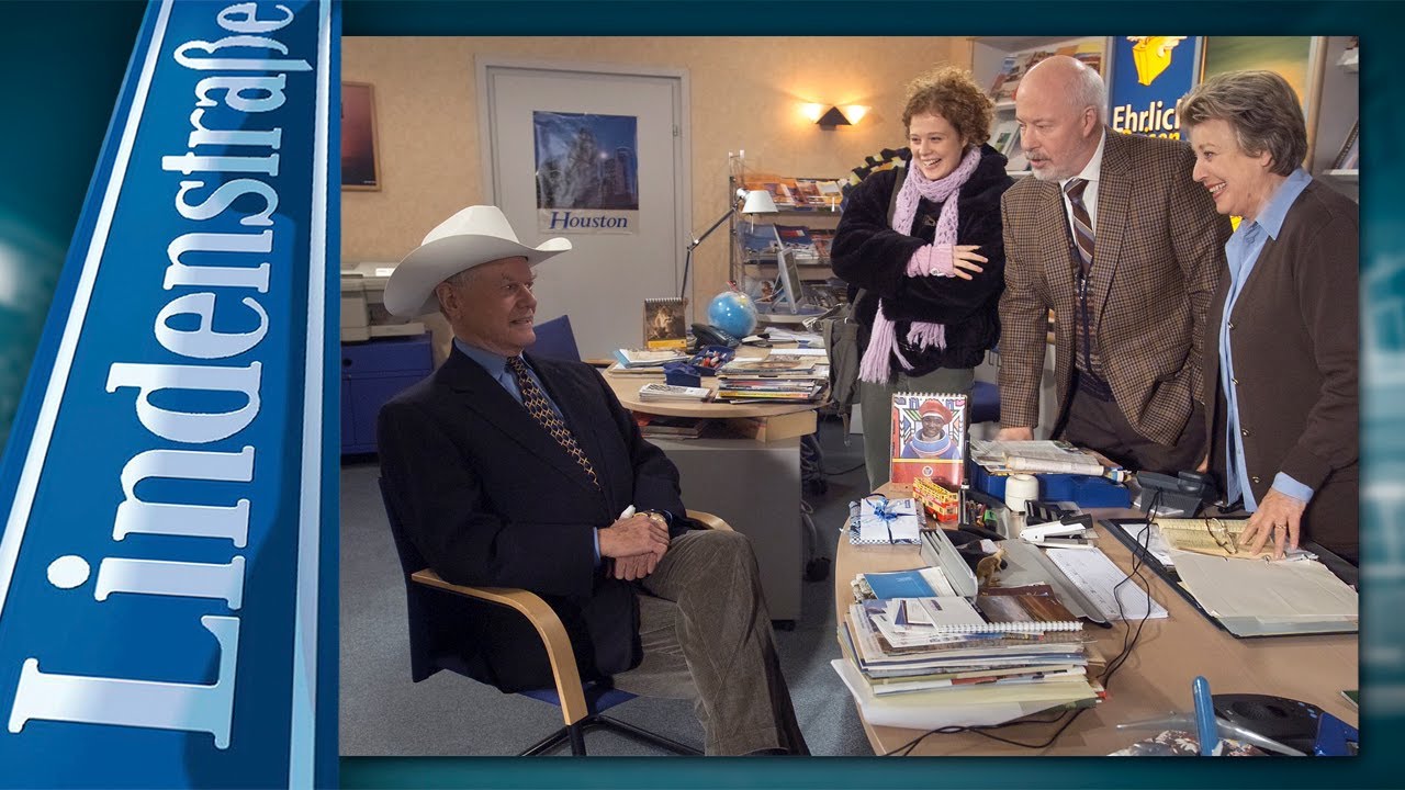 Larry Hagman (J.R.) in der Lindenstraße