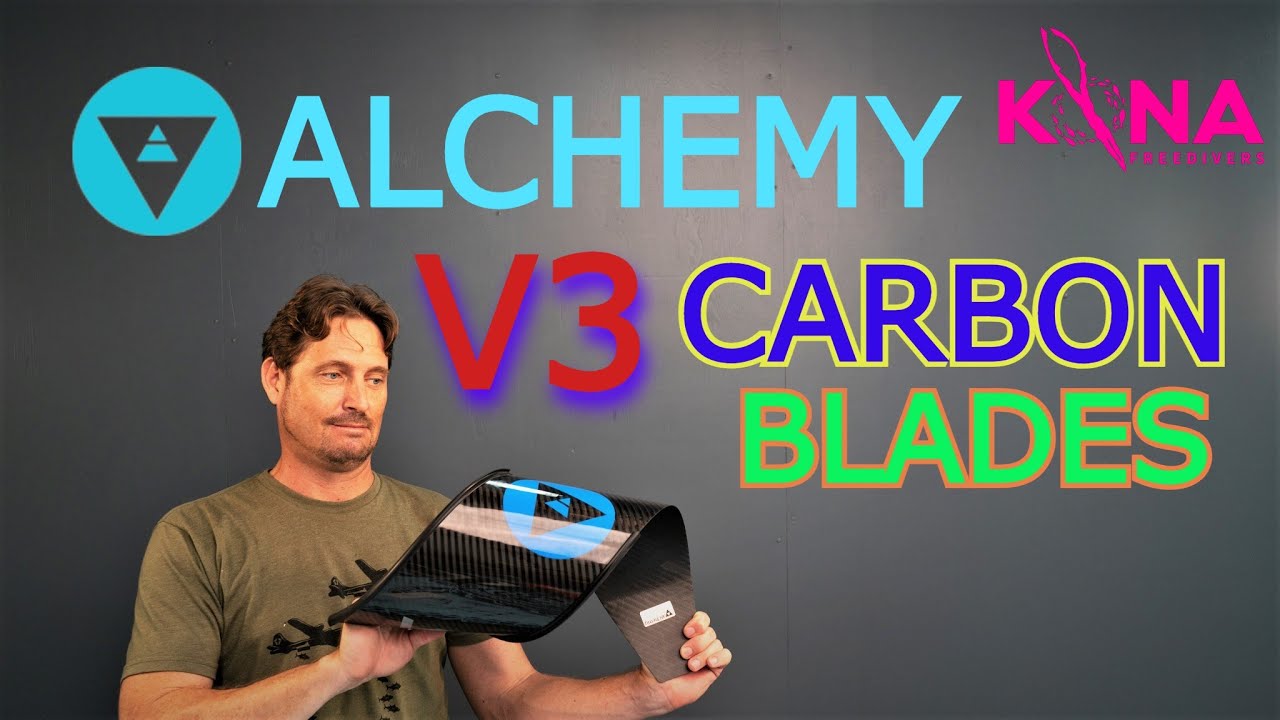 Best Freediving Fins - Alchemy V3 Carbon Blades | Kona Freedivers
