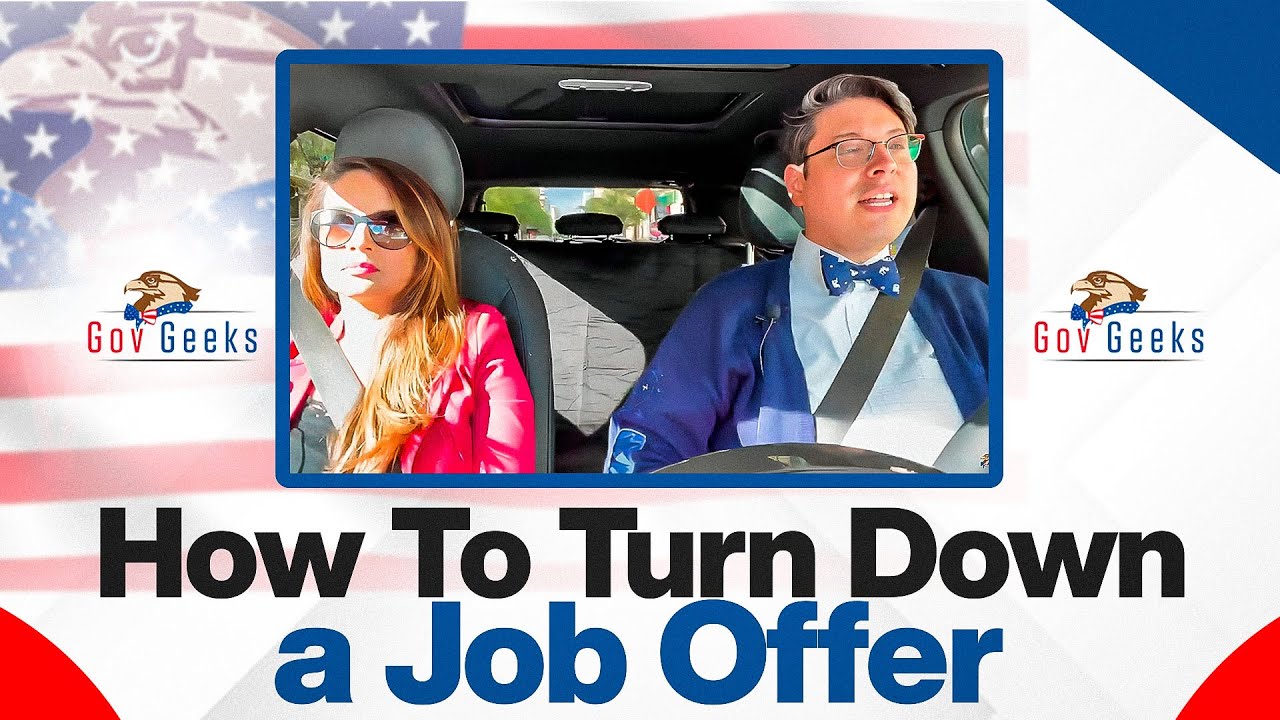 How To Turn Down a Job Offer | Turn Down a Job Offer