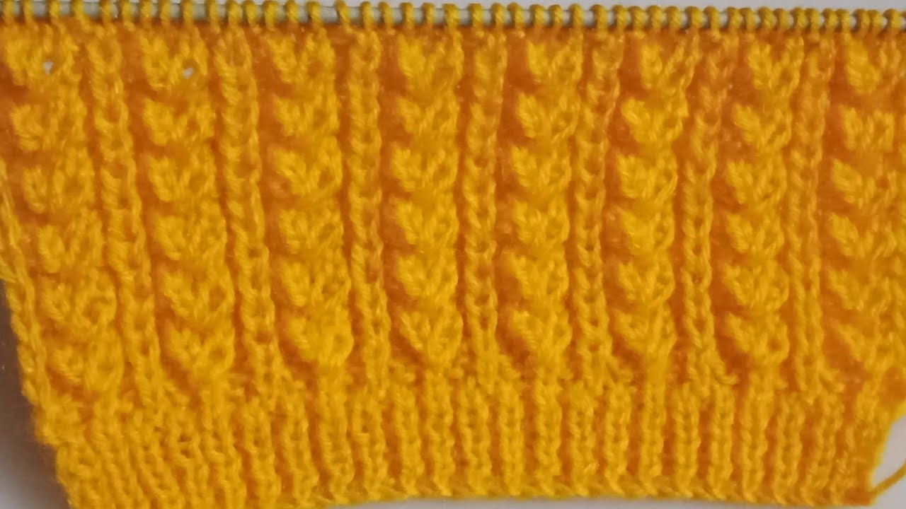 New knitting design/pattern #28 for cardigan, sweater, jacket, frock ||in hindi||