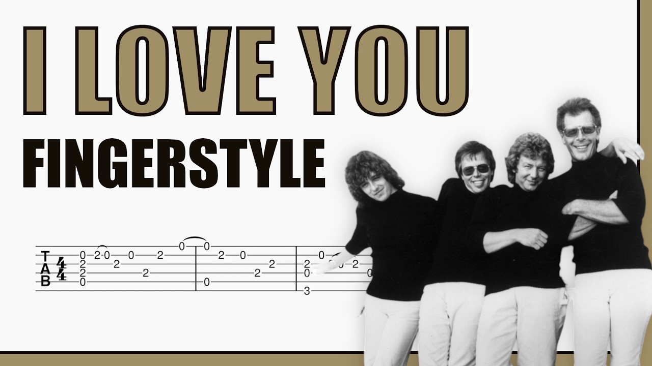 I Love You - Climax Blues Band | TAB Fingerstyle for Guitar