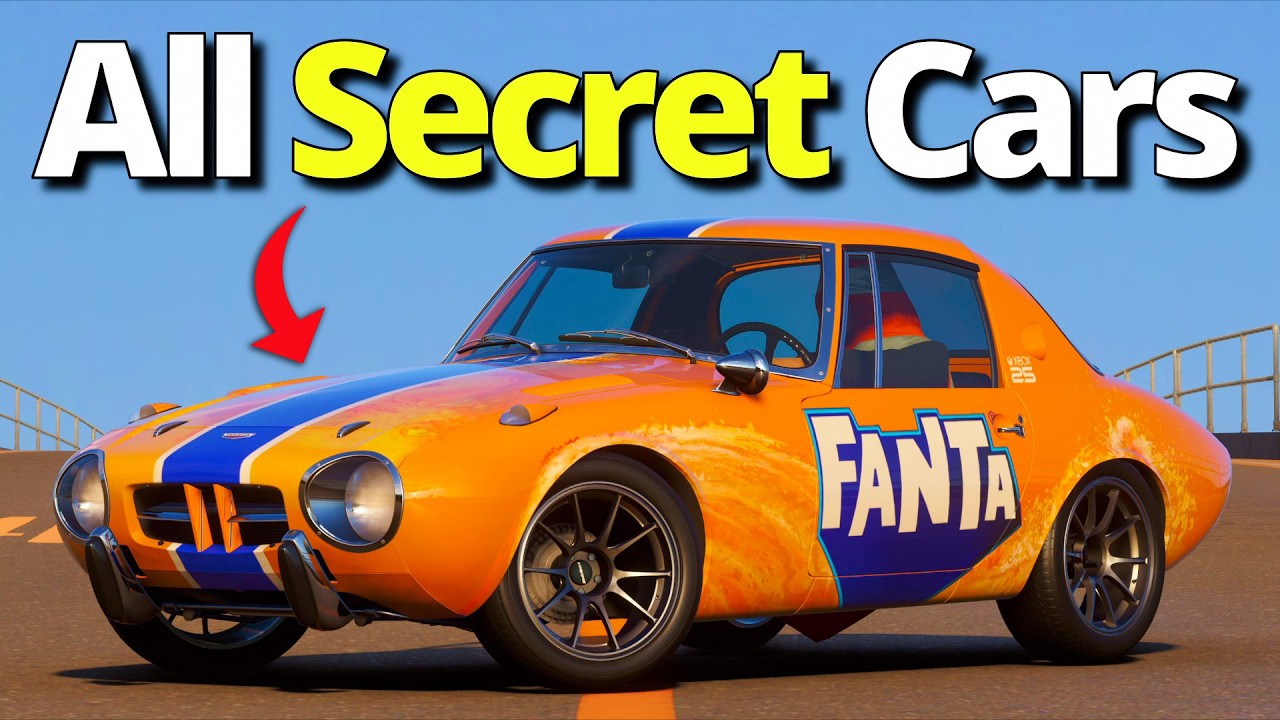 Я разблокировал все СЕКРЕТНЫЕ редкие машины в Forza Horizon 6!