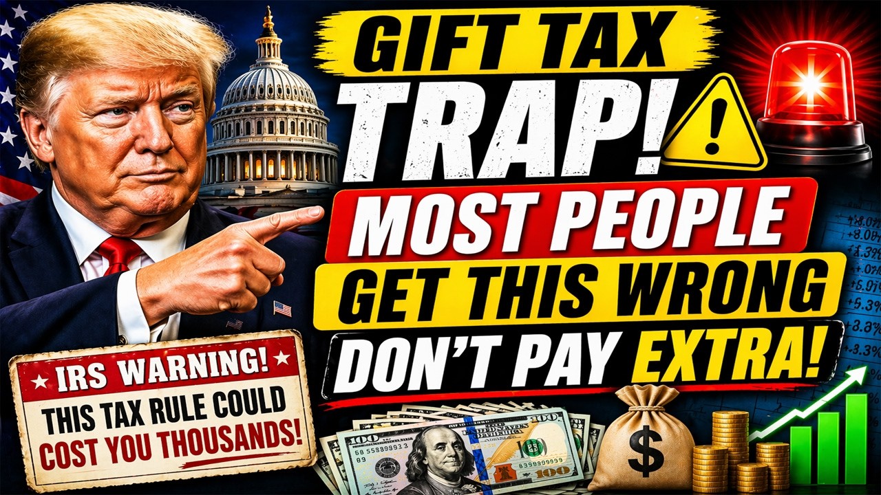 🔥 &ldquo;Gift Tax Trap EXPOSED | 90% Americans Get This Wrong | Don&rsquo;t Pay Extra Taxes!&rdquo;