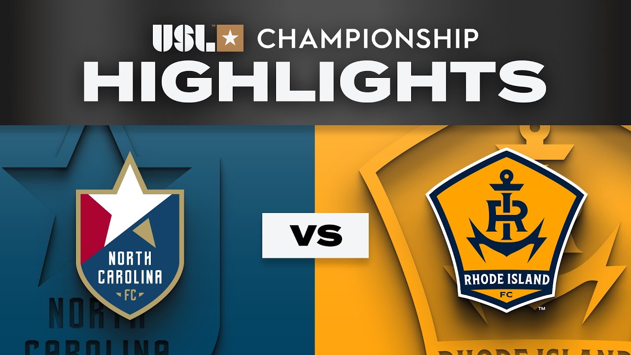 10.18.2025 | North Carolina FC vs. Rhode Island FC - Game Highlights