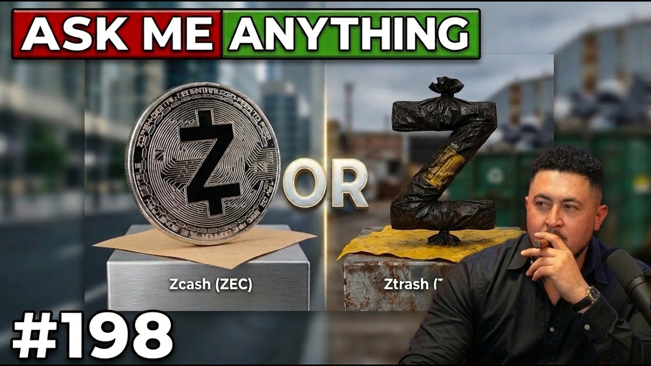 ASK ME ANYTHING #198 ZCASH OR ZTRASH