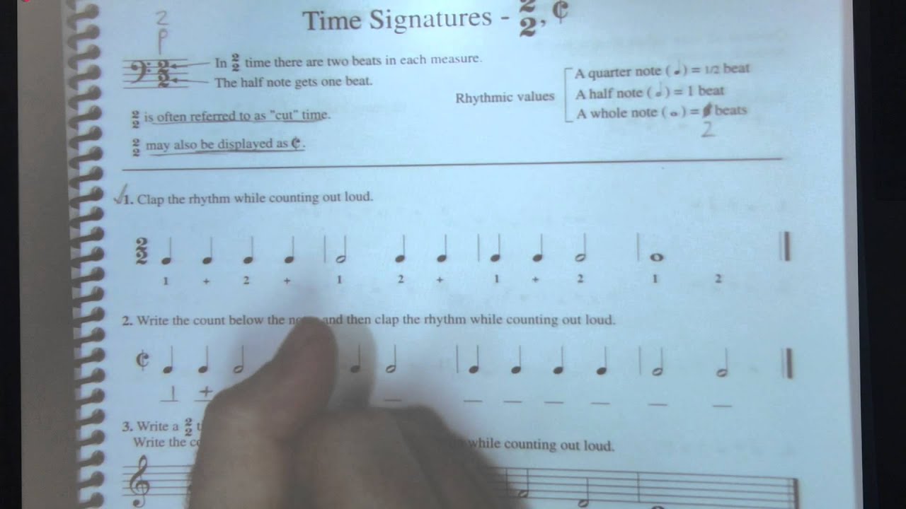 29 - Cut Time Signature (2/2)