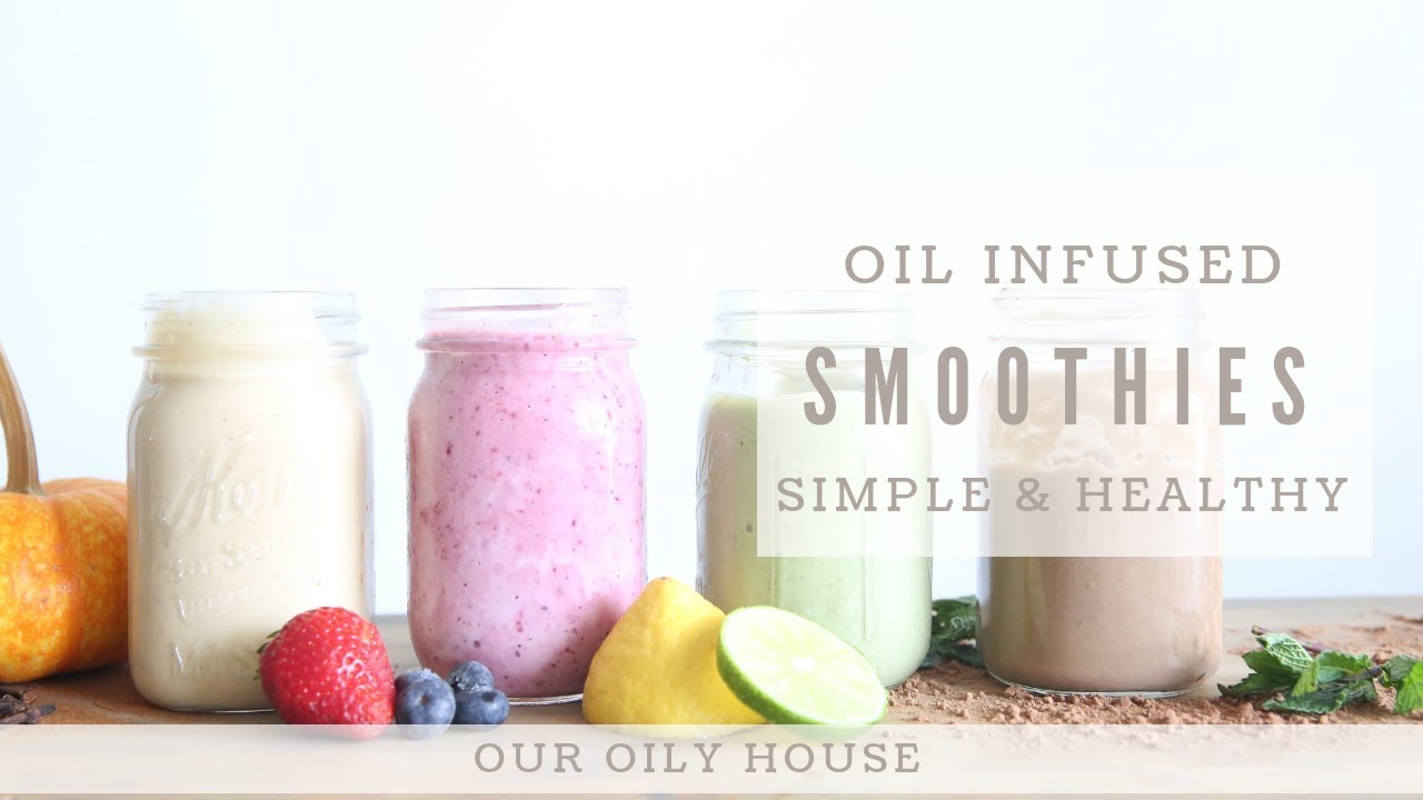 5 Healthy Smoothie Recipes Infused with Essential Oils